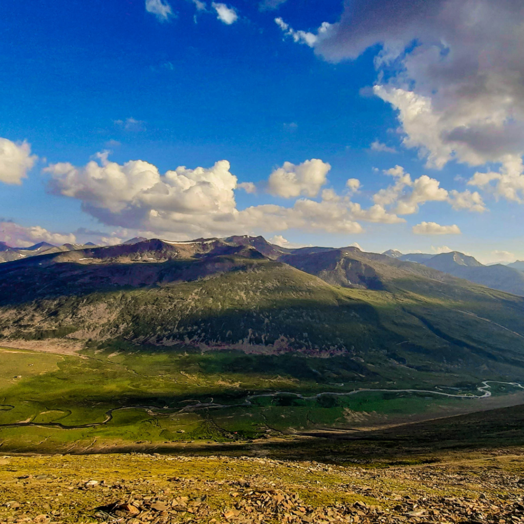 Stuck On The World's Most Dangerous Road: Pakistan Travel Stories 9 A scenic view of the mountain areas from Babusar Top.