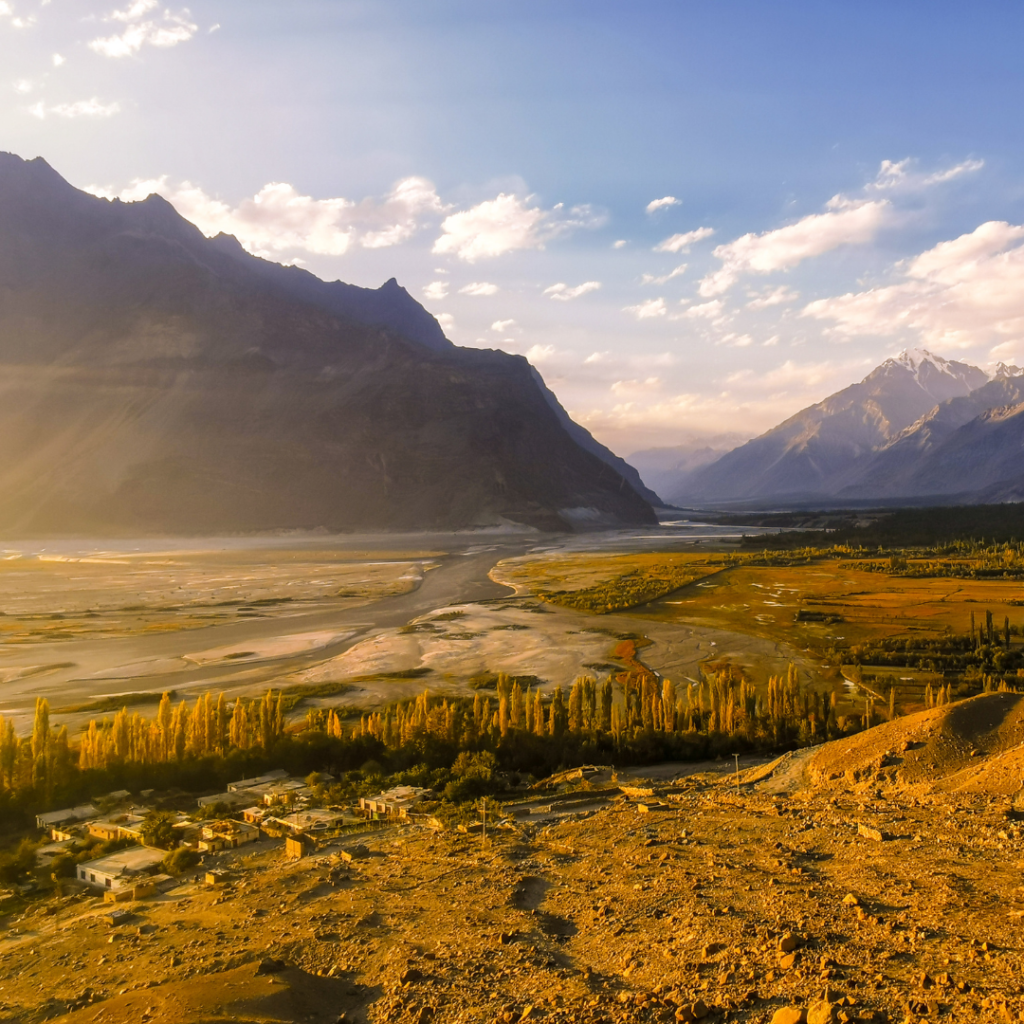 A Complete Travel Guide To Skardu, Pakistan 12 A beautiful autumn sunset in Shigar Valley, Pakistan.