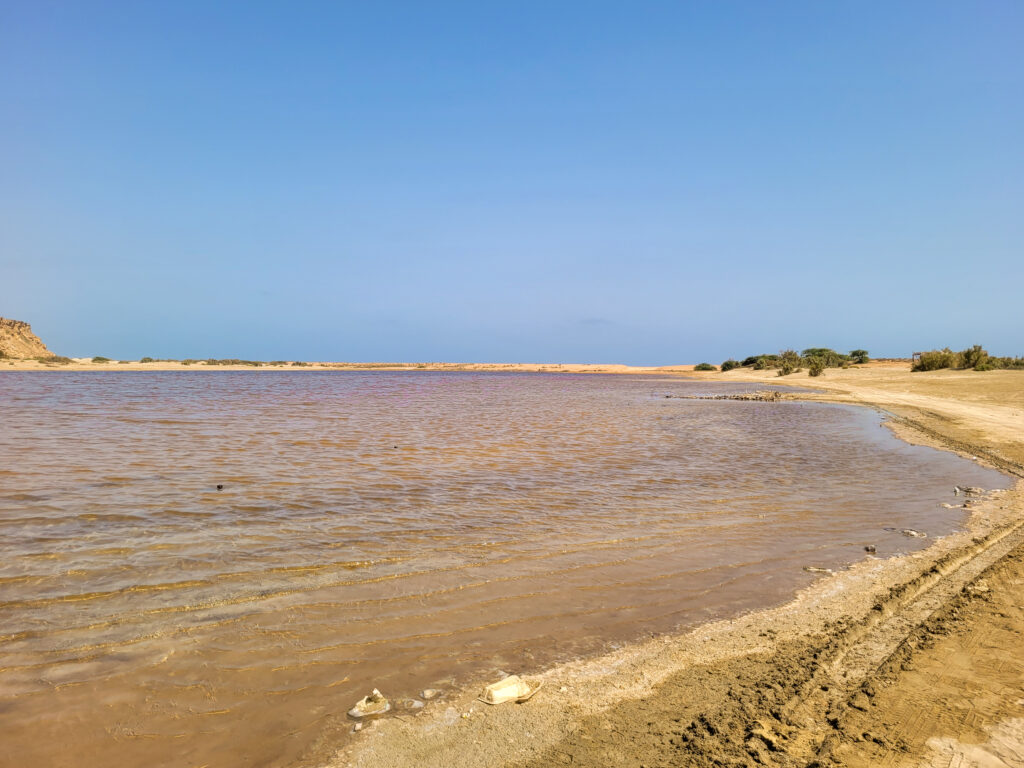 20 Stunning Places To Visit In Chabahar, Iran 18 Pink Lake next to the sea in Chabahar, Iran.