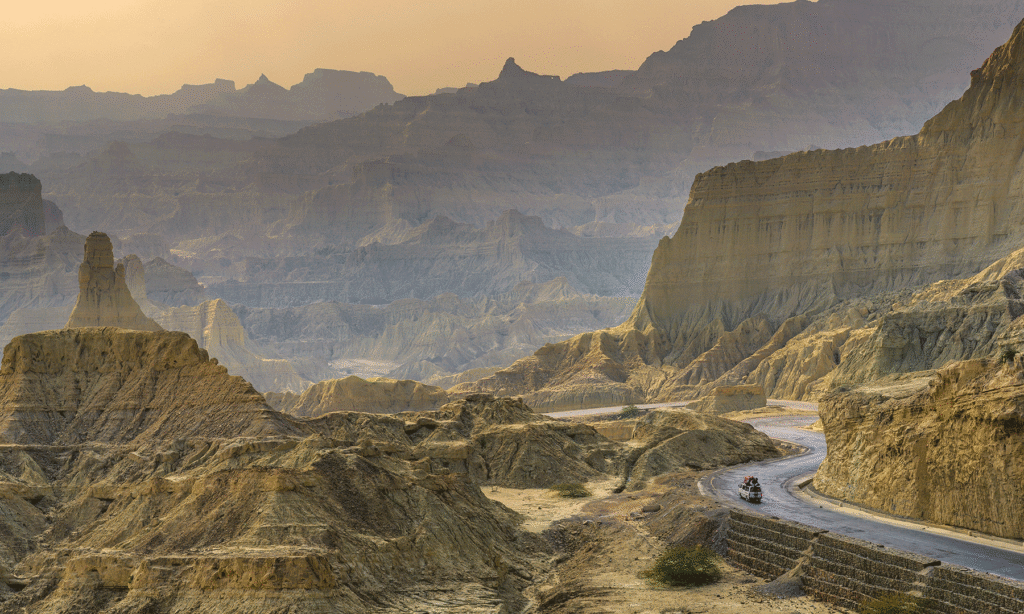 Secret Balochistan - 10 Days Tour To One Of The LEAST VISITED PLACES ON EARTH 6 Aerial view of Buzi Pass, Hingol National Park, Balochistan, Pakistan